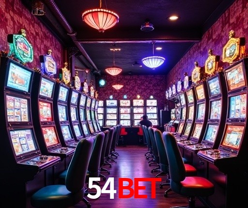 Interface moderna da plataforma 54BET